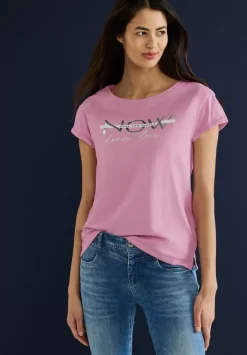 T-Shirt Mit Partprint