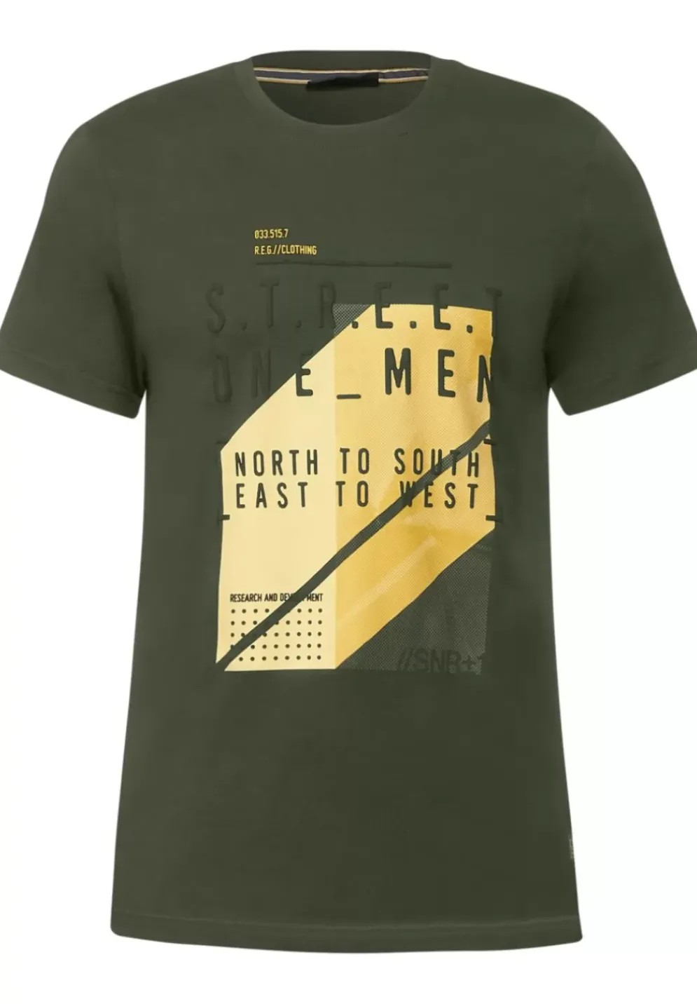 T-Shirt Mit Partprint