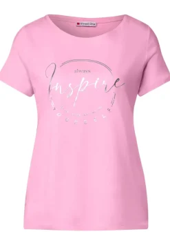 T-Shirt Mit Partprint