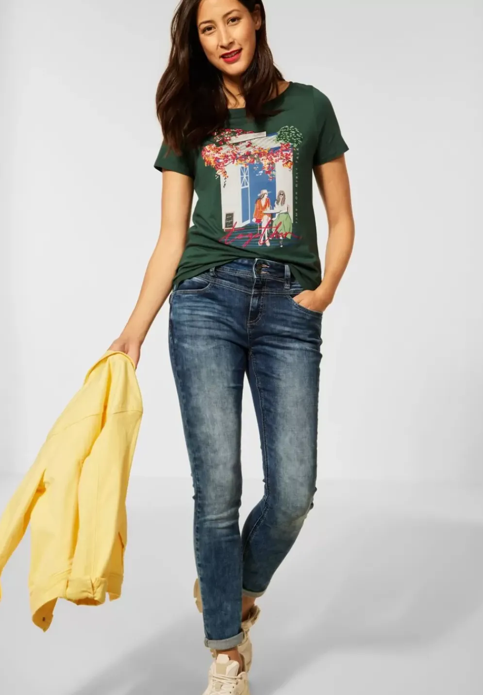 T-Shirt Mit Partprint