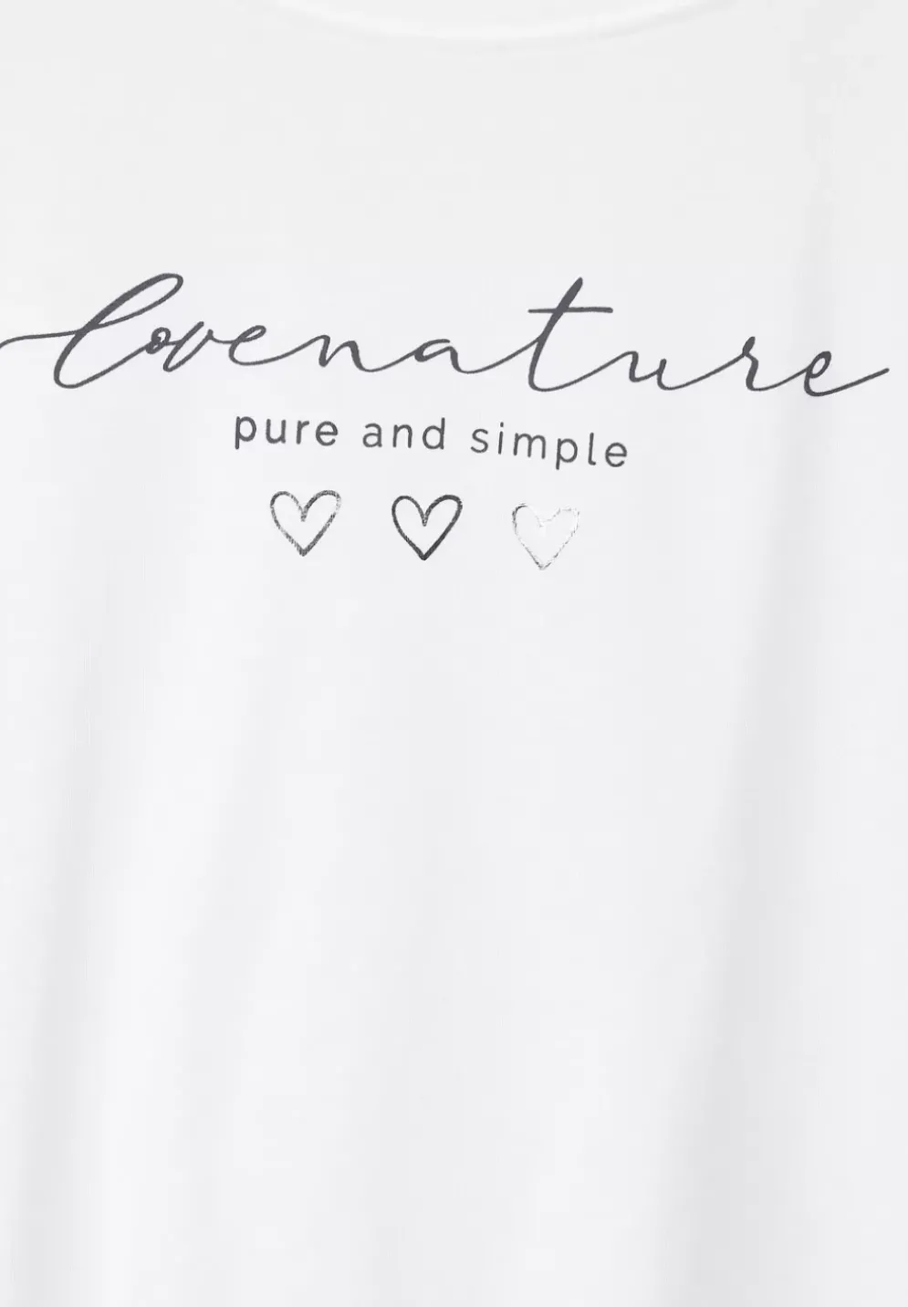 T-Shirt Mit Partprint