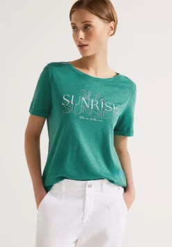 T-Shirt Mit Partprint