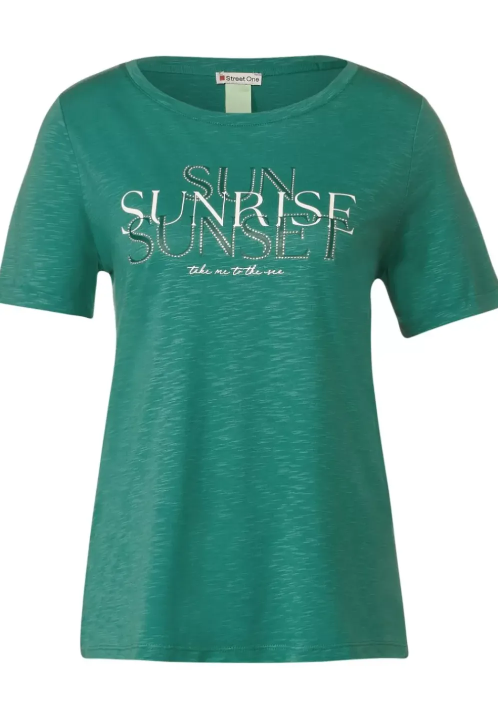T-Shirt Mit Partprint