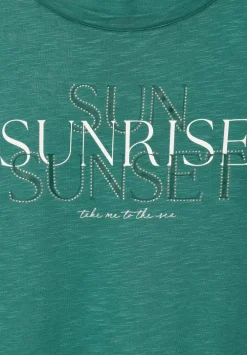 T-Shirt Mit Partprint