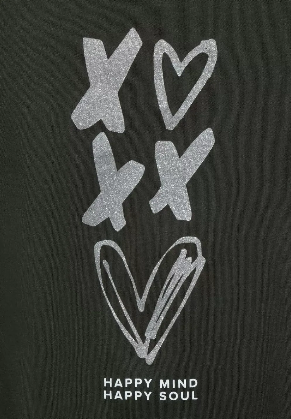 T-Shirt Mit Partprint