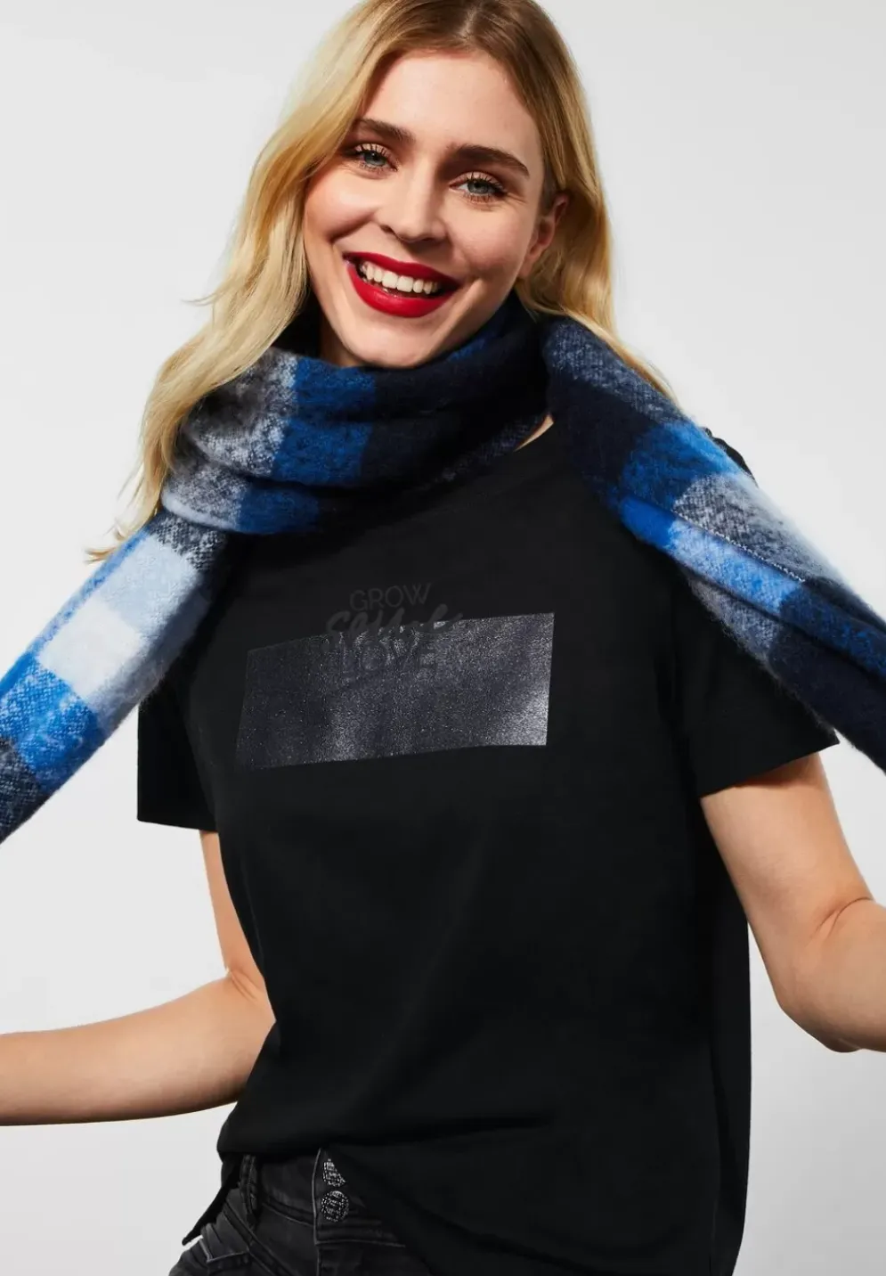 T-Shirt Mit Partprint