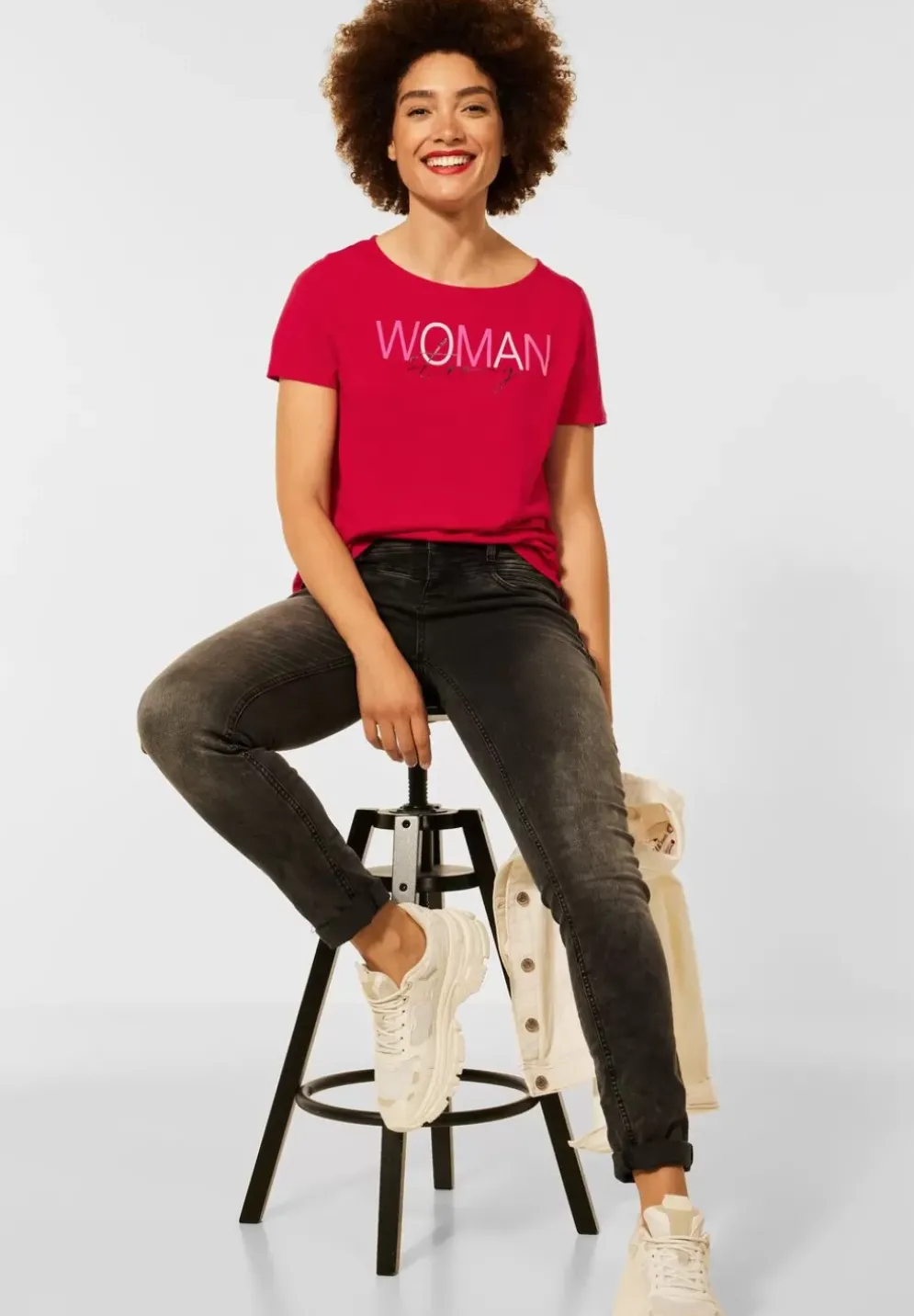 T-Shirt Mit Partprint