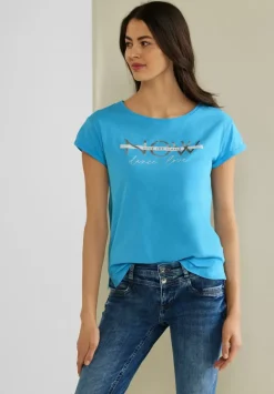 T-Shirt Mit Partprint