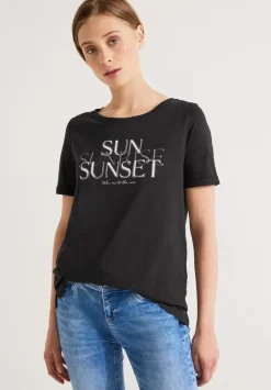 T-Shirt Mit Partprint