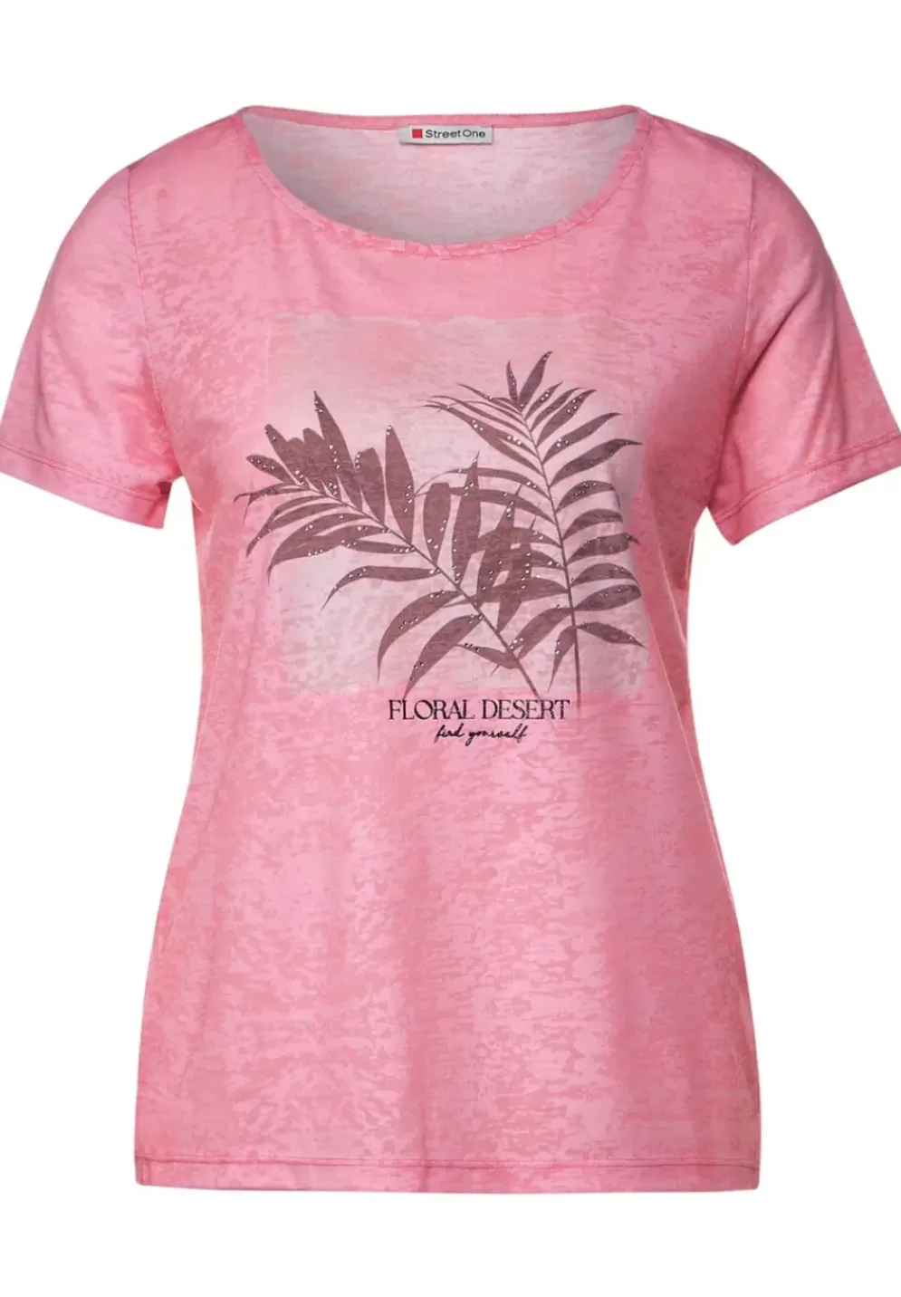 T-Shirt Mit Partprint