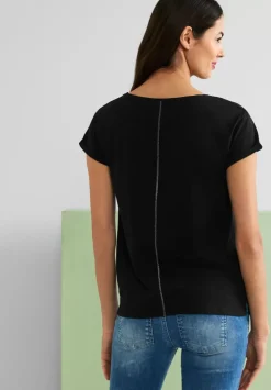 T-Shirt Mit Partprint