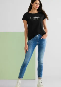 T-Shirt Mit Partprint