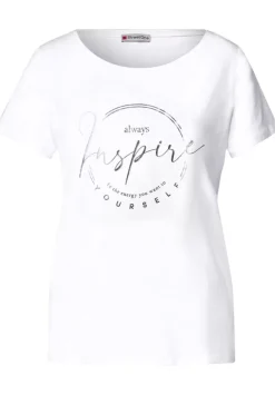 T-Shirt Mit Partprint