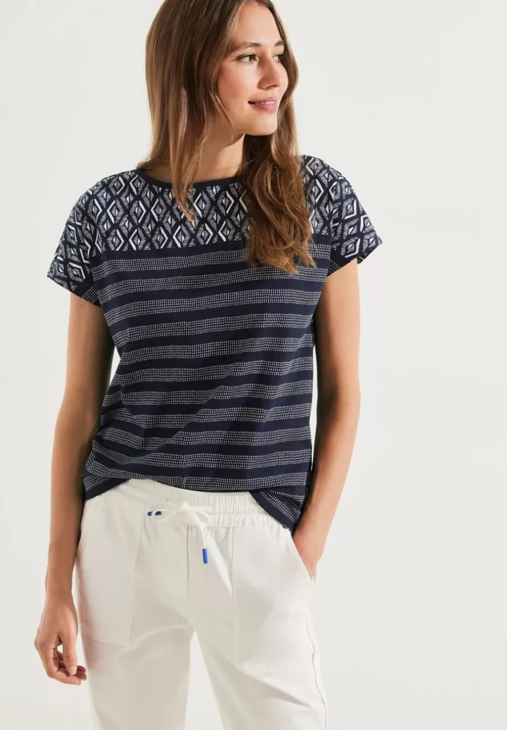 T-Shirt Mit Printmix
