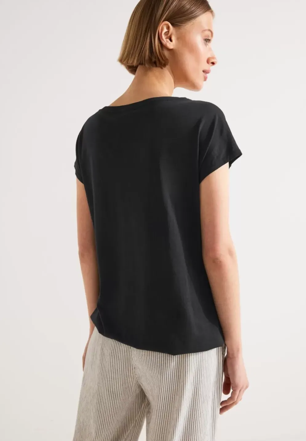 T-Shirt Mit Raffungen