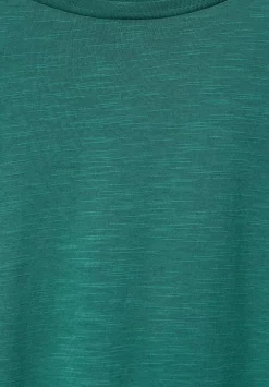 T-Shirt Mit Raffungen