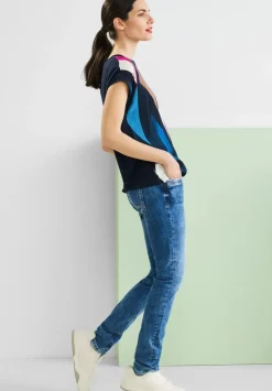 T-Shirt Mit Rhombus Print