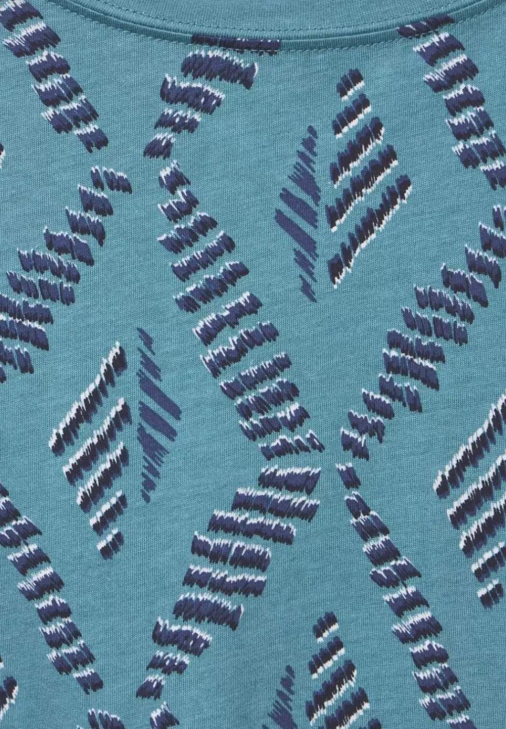 T-Shirt Mit Rhombus Print