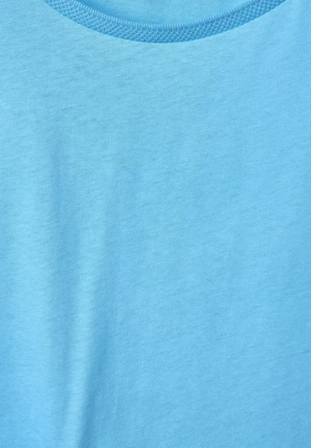 T-Shirt Mit Rippdetail