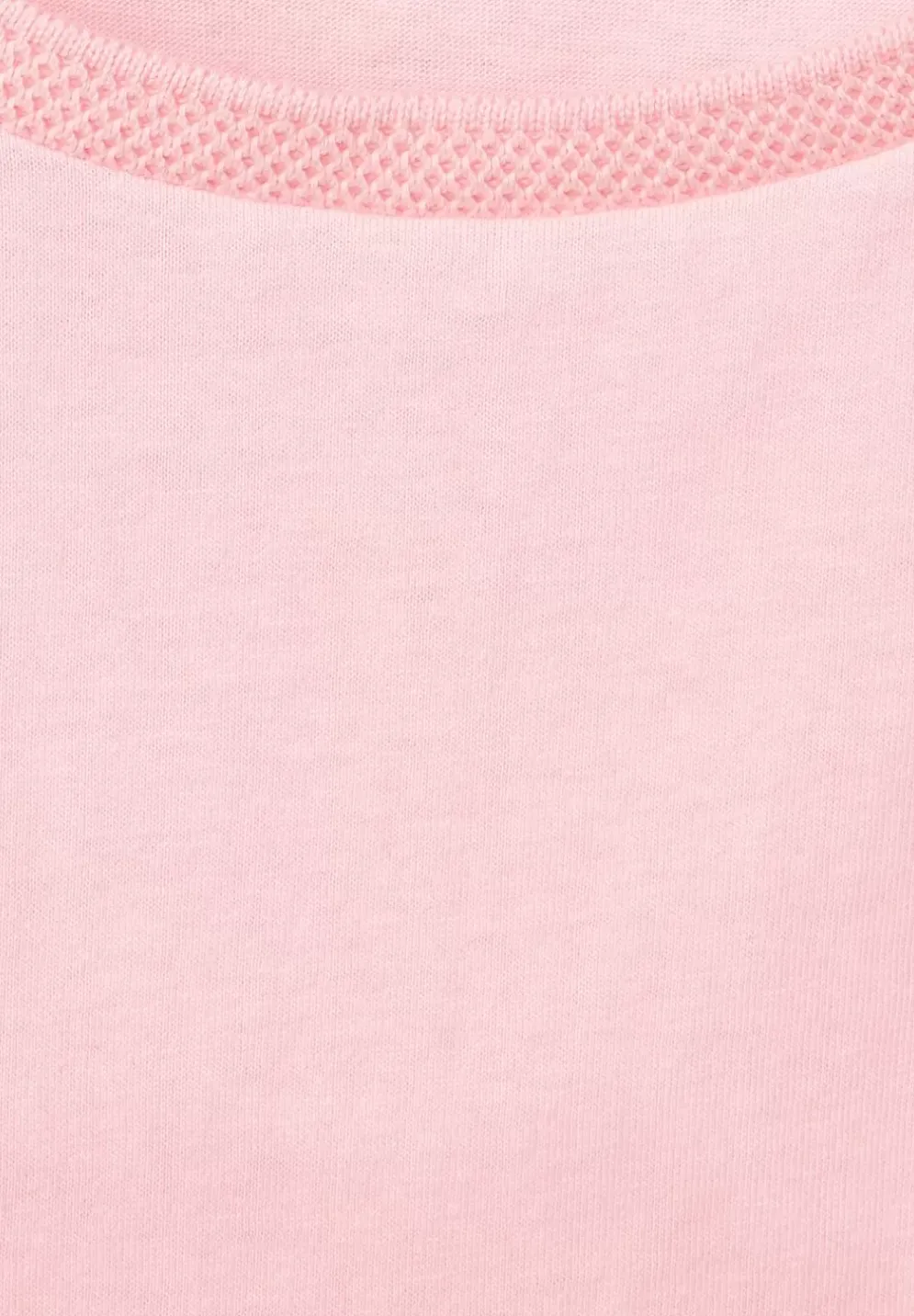 T-Shirt Mit Rippdetail