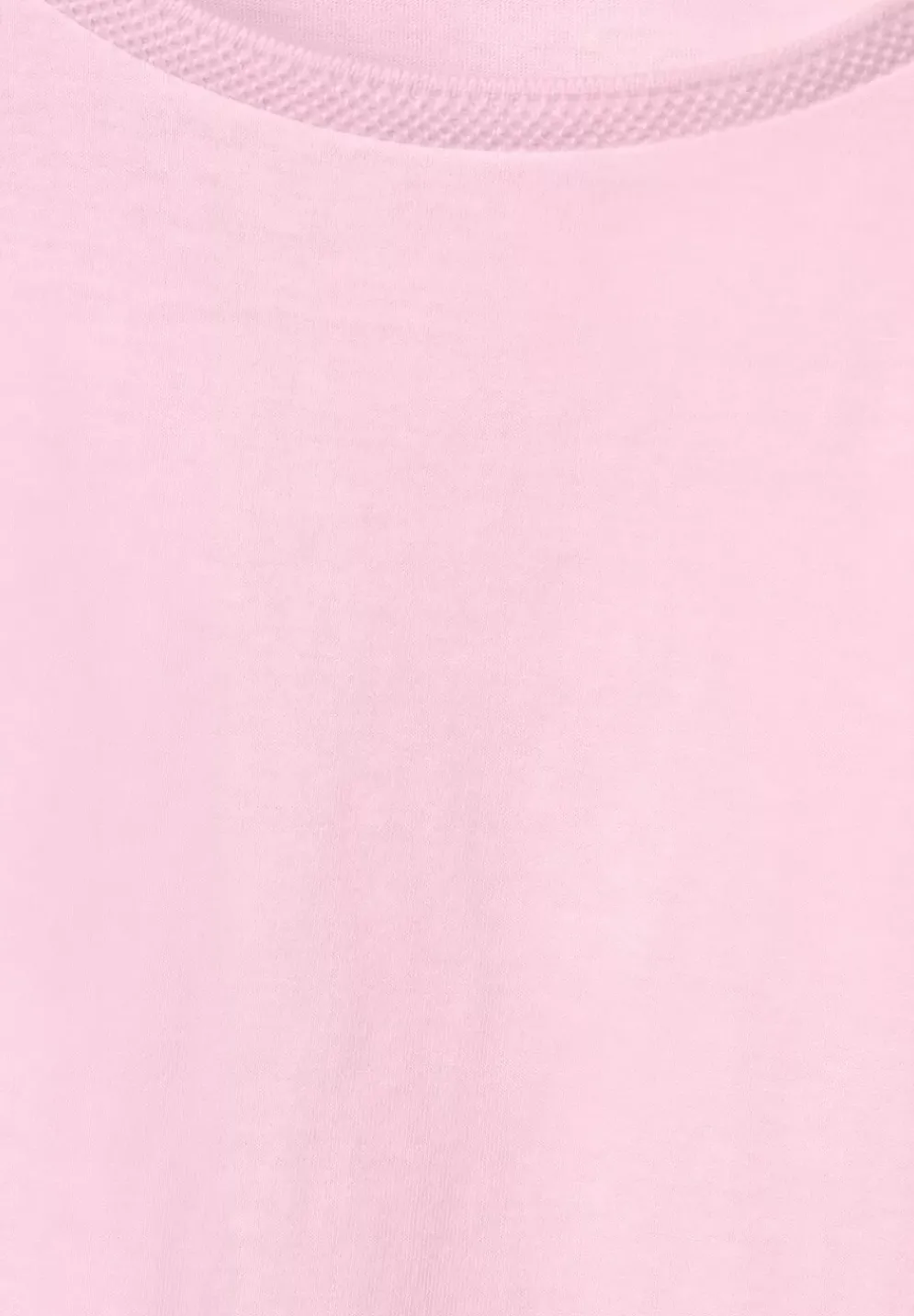 T-Shirt Mit Rippdetail