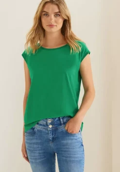 T-Shirt Mit Rippdetail