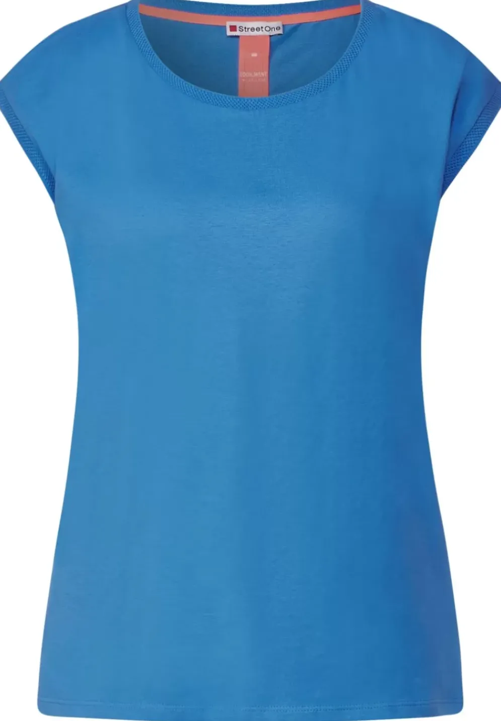 T-Shirt Mit Rippdetail