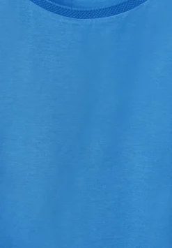 T-Shirt Mit Rippdetail