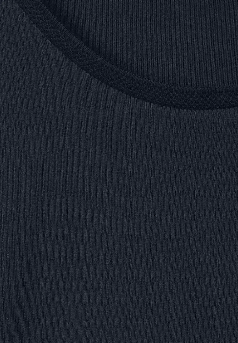 T-Shirt Mit Rippdetail