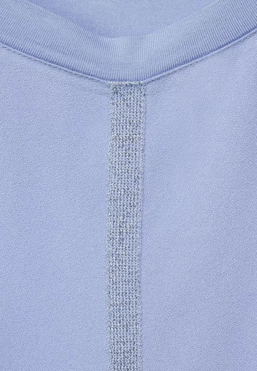 T-Shirt Mit Schimmerdetail