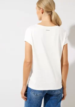 T-Shirt Mit Schimmerprint