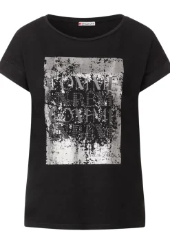 T-Shirt Mit Schimmerwording