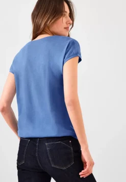 T-Shirt Mit Smockdetail