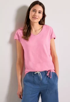 T-Shirt Mit Smockdetail