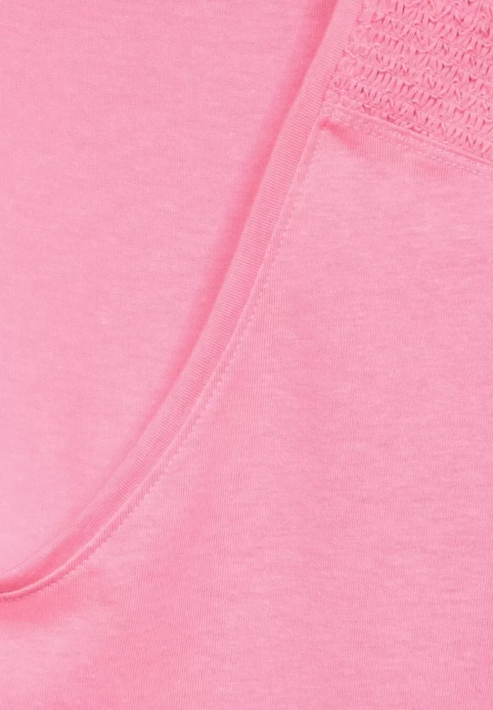 T-Shirt Mit Smockdetail