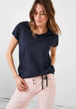 T-Shirt Mit Smockdetail