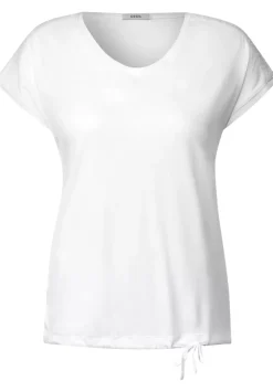 T-Shirt Mit Smockdetail