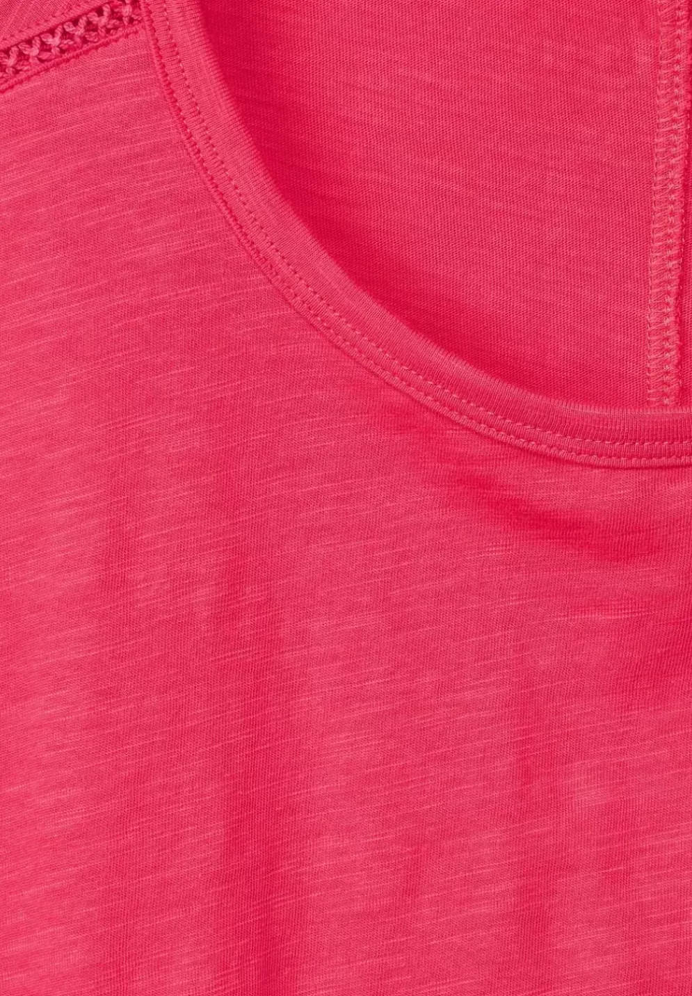 T-Shirt Mit Spitzentapes