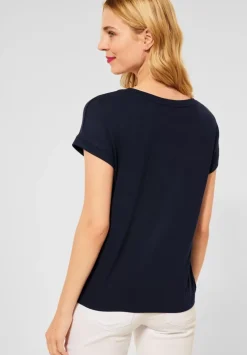 T-Shirt Mit Steinchen Print