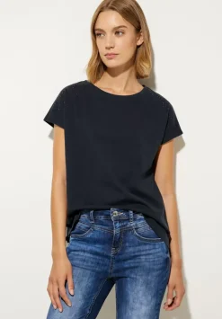 T-Shirt Mit Steinchendetails