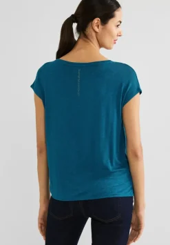 T-Shirt Mit Steinchenwording