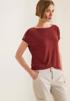 T-Shirt Mit Stickereidetails
