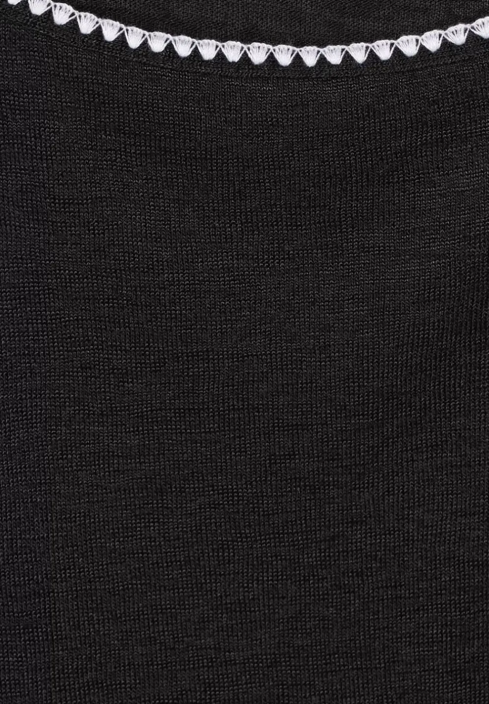 T-Shirt Mit Stickereidetails