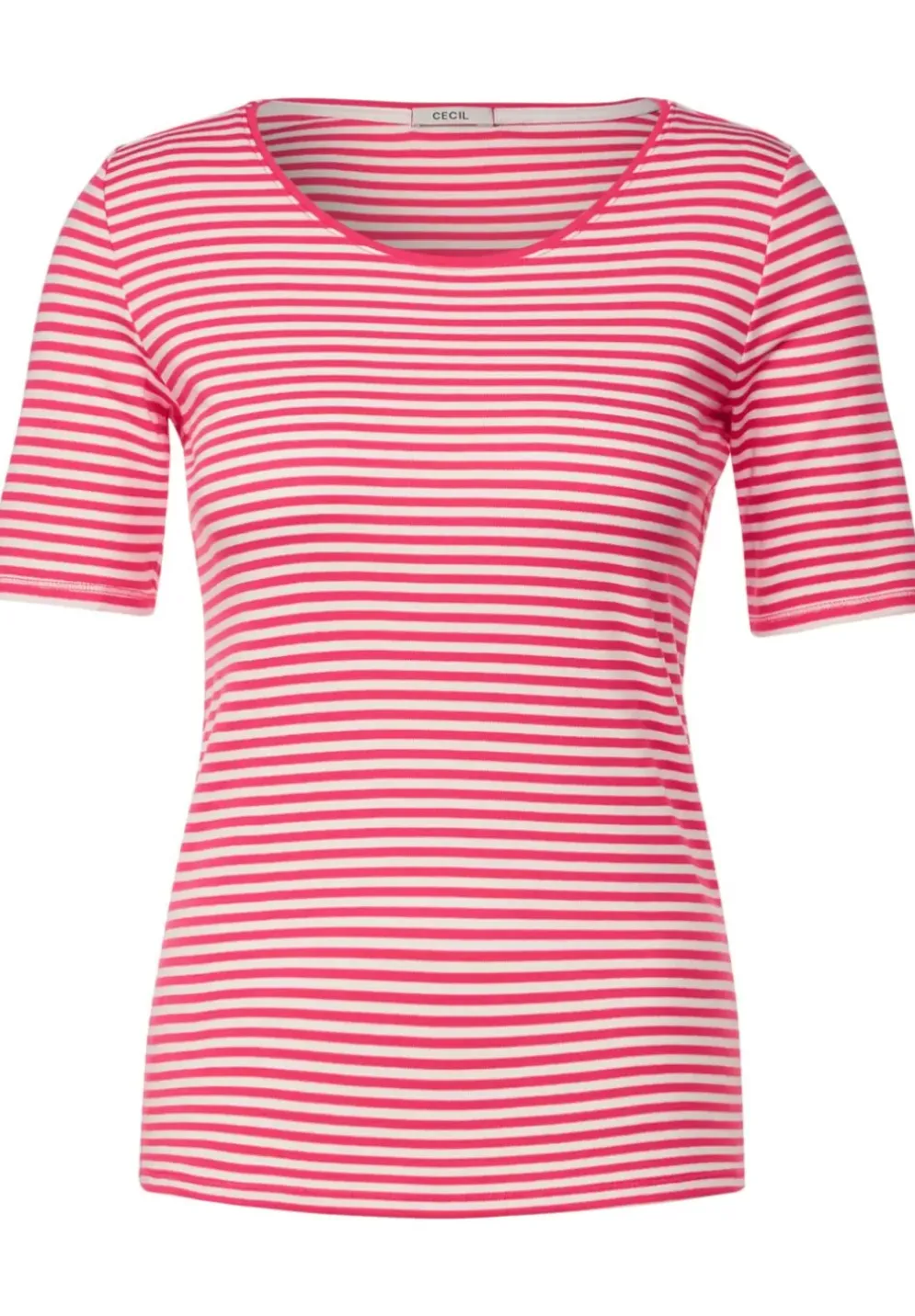 T-Shirt Mit Streifenmuster