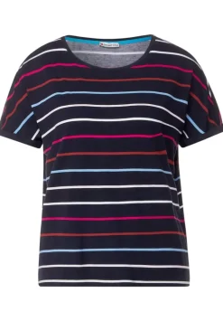 T-Shirt Mit Streifenmuster