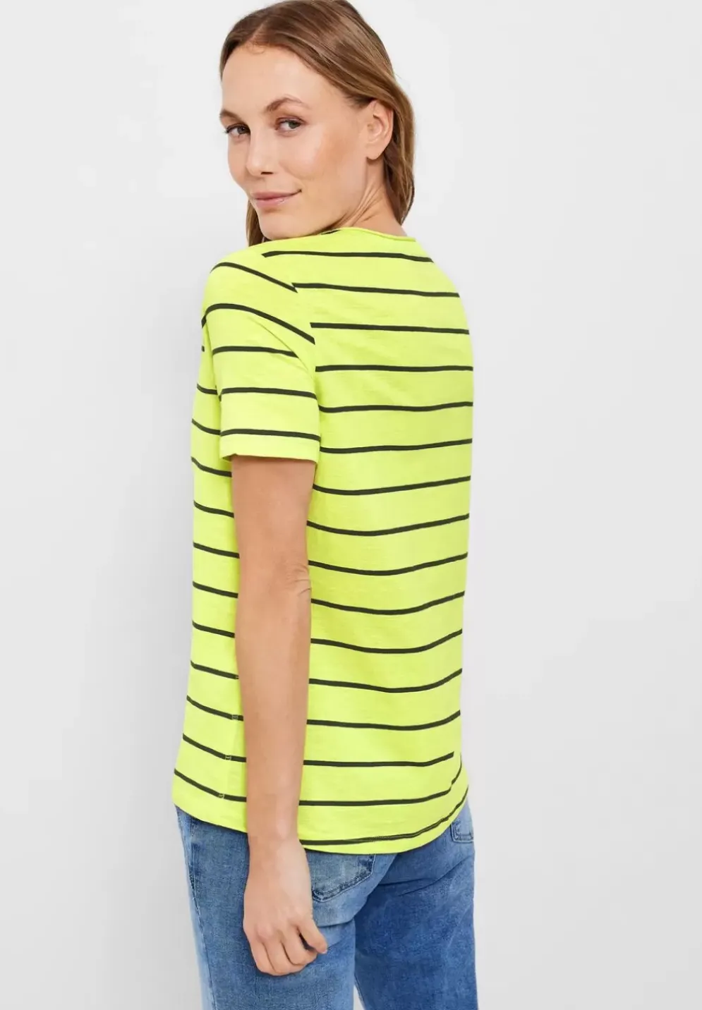 T-Shirt Mit Streifenmuster