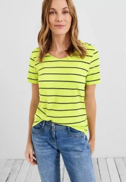 T-Shirt Mit Streifenmuster