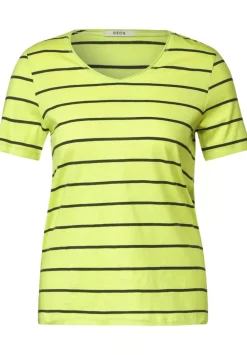 T-Shirt Mit Streifenmuster