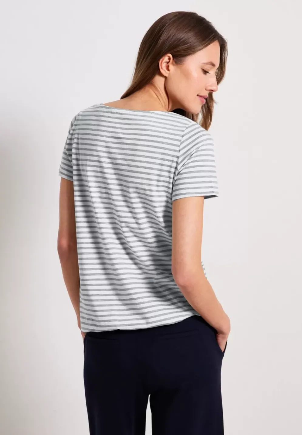 T-Shirt Mit Streifenmuster