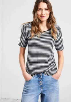 T-Shirt Mit Streifenmuster